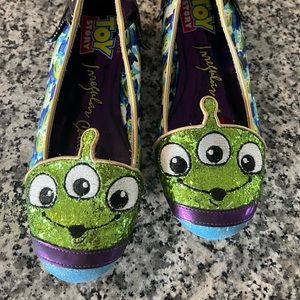 Irregular choice - Toy Story alien flats